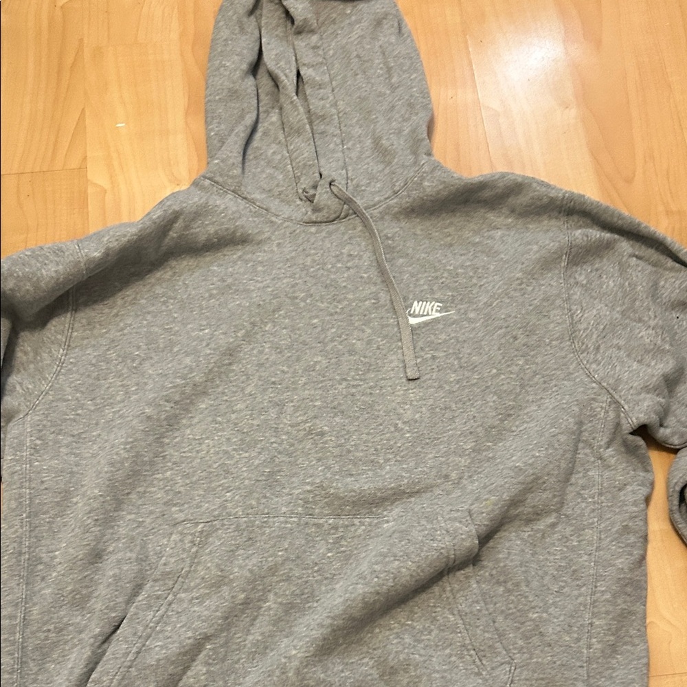 Gray Nike Hoodie Size L